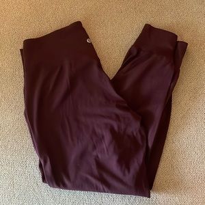 Align Joggers - Full Length - Red Merlot - 10